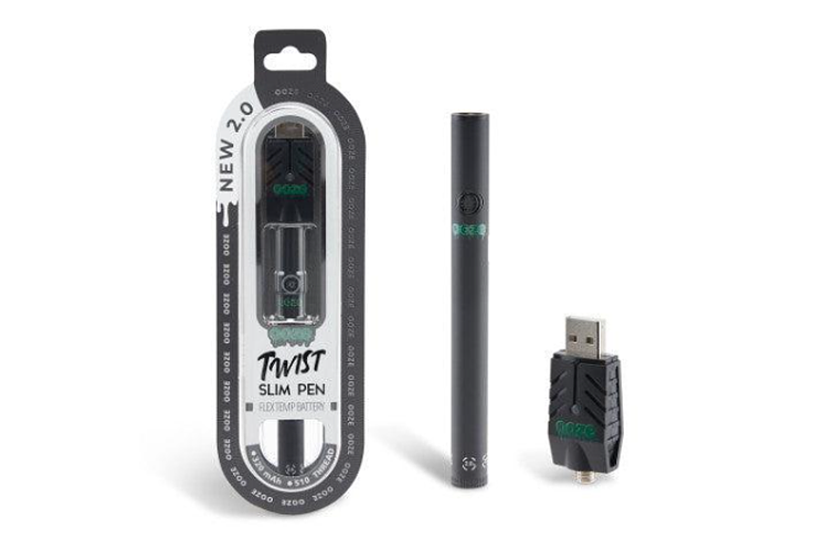 Ooze | Slim Twist 2.0 W/ Smart USB Charger | Panther Black by Ooze