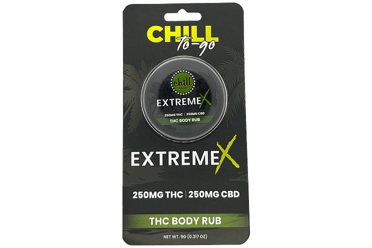 Extreme X Body Rub | 1:1 THC:CBD | 250mg by Chill Medicated
