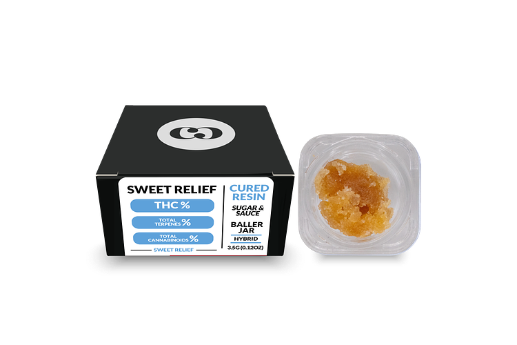 Original Glue Cured Resin Sugar & Sauce Baller Jar | 3.5g by Common Citizen