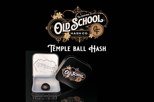 Electric Cherry Temple Ball | 1g by Old School Hash