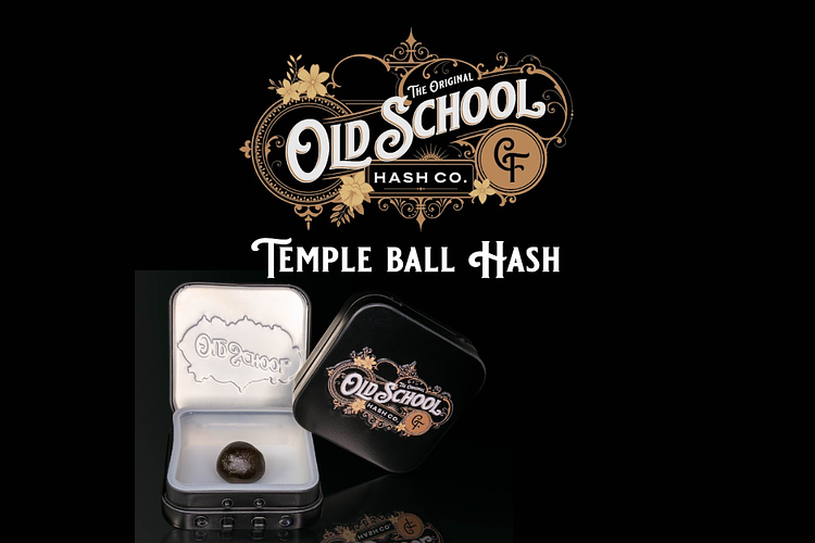 Electric Cherry Temple Ball | 1g by Old School Hash