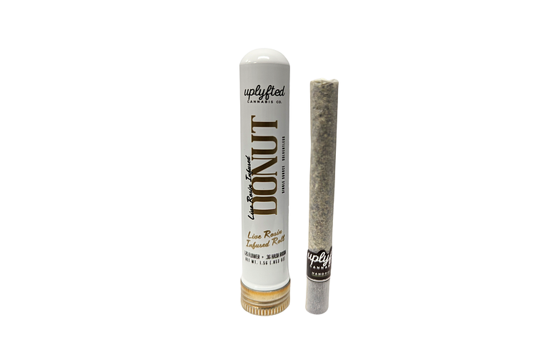 Baby Yoda x Galactic Warheadz Live Rosin Infused Donut | 1.5g by Uplyfted Cannabis Co.