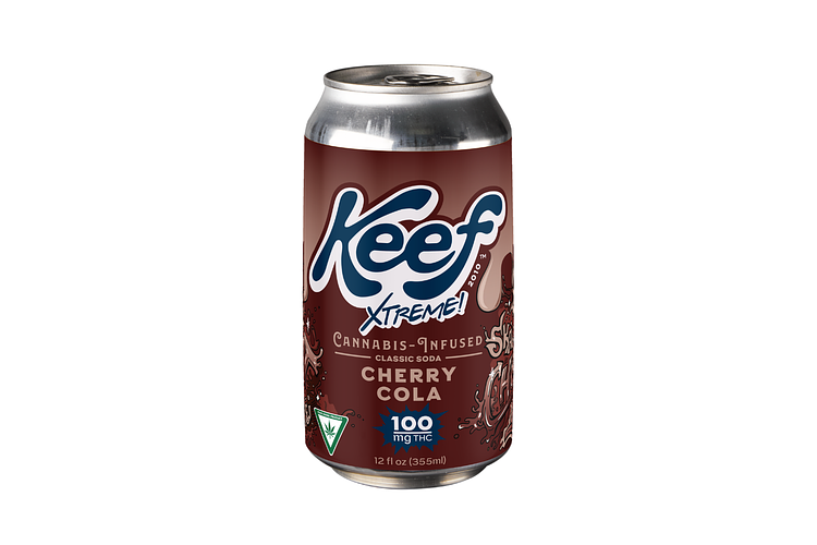 Cherry Cola Xtreme THC Soda | 100mg by Keef