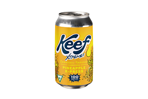 Pineapple X-Press Xtreme THC Soda | 100mg by Keef