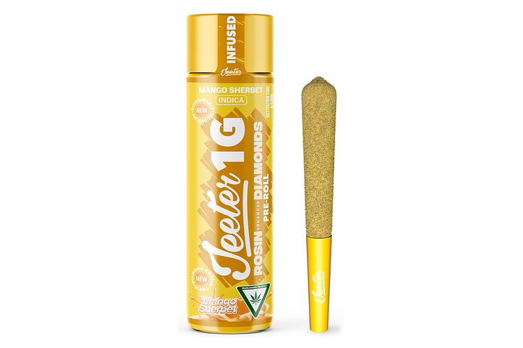 Mango Sherbet Infused Pre-Roll | 1g by Jeeter