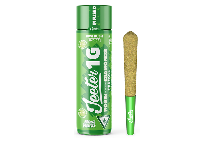 Kiwi Kush Infused Pre-Roll | 1g by Jeeter