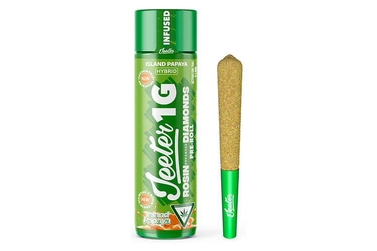 Island Papaya Infused Pre-Roll | 1g by Jeeter