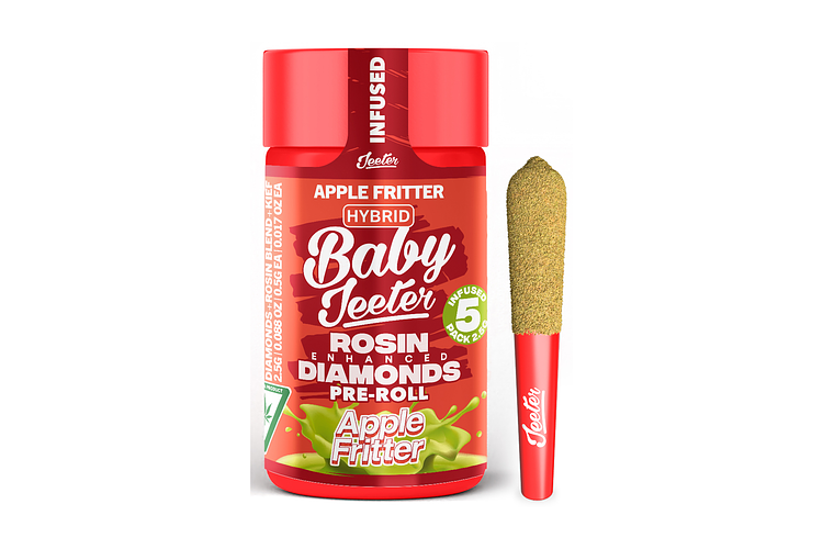 Apple Fritter Infused Pre-Roll Pack | 5x0.5g | 2.5g by Jeeter
