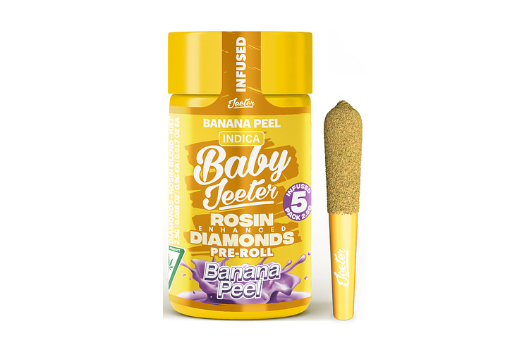 Banana Peel Infused Pre-Roll Pack | 5x0.5g | 2.5g by Jeeter