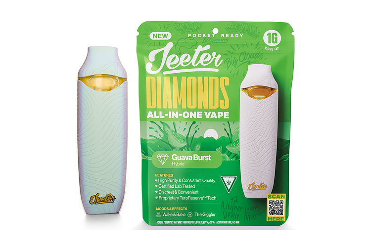 Guava Burst Liquid Diamond All-In-One Vape | 1g by Jeeter