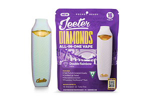 Double Rainbow Liquid Diamond All-In-One Vape | 1g by Jeeter