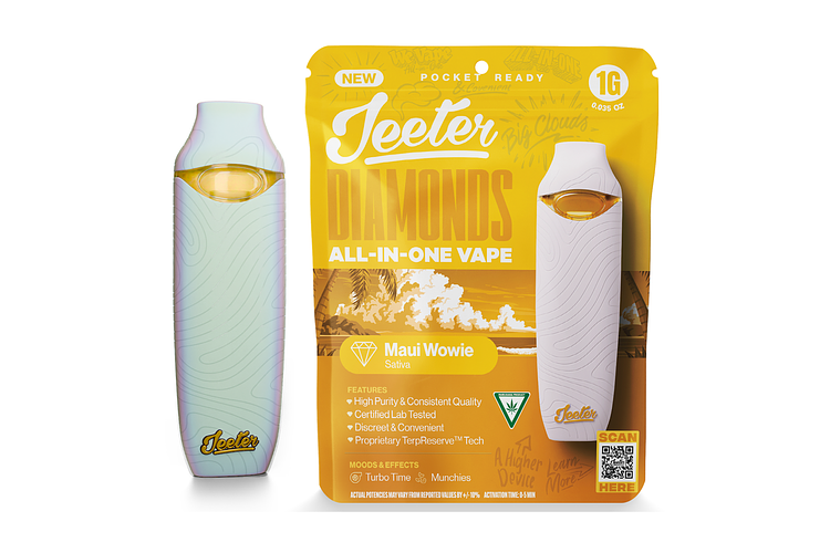 Jeeter | Maui Wowie Liquid Diamond All-In-One Vape | 1g by Jeeter