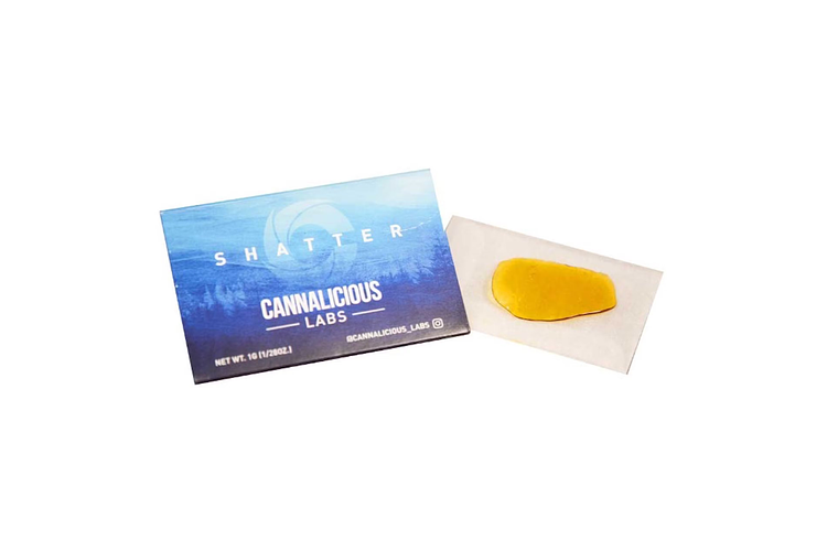 Platinum Cookies Shatter | 1g by Cannalicious Labs