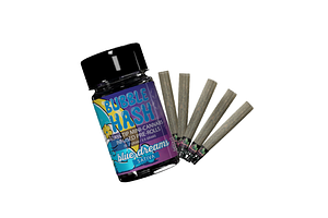 Blue Dream Bubble Hash Infused Pre-Roll Pack | 5x0.7g | 3.5g by Amnesia