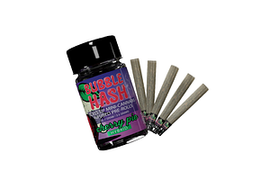 Cherry Pie Bubble Hash Infused Pre-Roll Pack | 5x0.7g | 3.5g by Amnesia