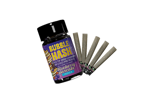 Blueberry Pancakes Bubble Hash Infused Pre-Roll Pack | 5x0.7g | 3.5g by Amnesia