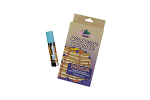 Blueberry Pancakes Distillate Cartridge | 1g by Amnesia