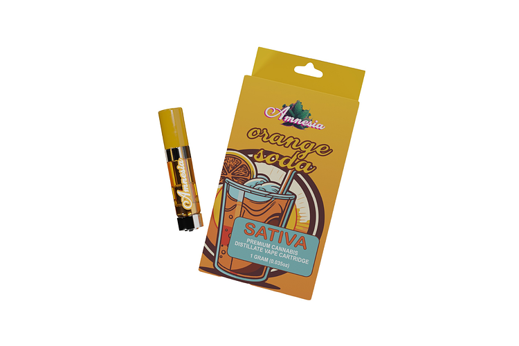 Orange Soda Distillate Cartridge | 1g by Amnesia