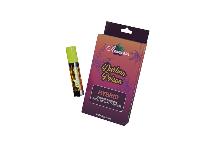 Durban Poison Distillate Cartridge | 1g by Amnesia