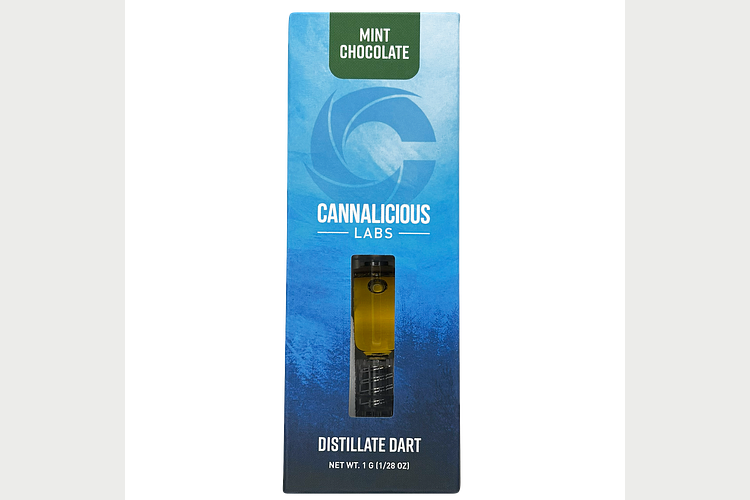 Mint Chocolate Distillate Dart | 1g by Cannalicious Labs