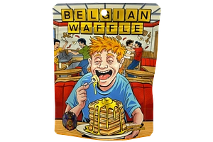 Belgian Waffles Prepackaged Flower | 3.5g by Michigander Fire
