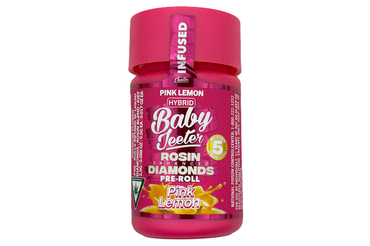 Pink Lemon Infused Pre-Roll Pack | 5x0.5g | 2.5g by Jeeter