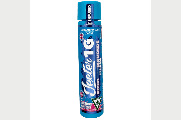 Jeeter | Durban Poison Infused Pre-Roll | 1g by Jeeter