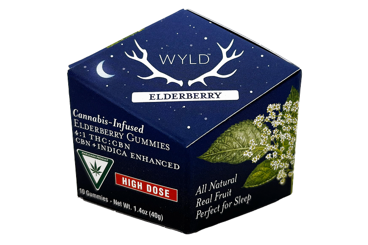 Elderberry Gummies | 4:1 THC:CBN | 200mg by Wyld