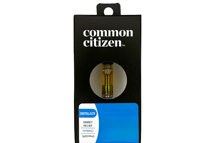 Purple Punch Cake Distillate Cartridge | 1g by Common Citizen