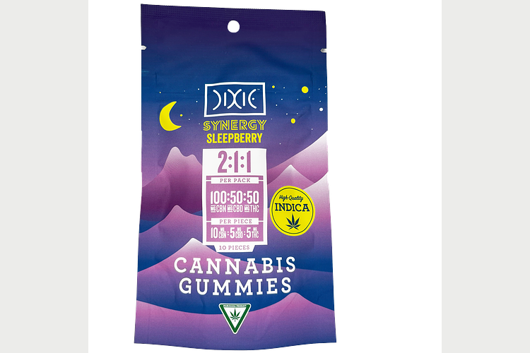 Synergy Sleepberry Gummies | 2:1:1 CBN:CBD:THC | 50mg by Dixie