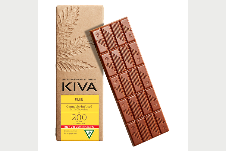 Churro Chocolate Bar | 20x10mg | 200mg by Kiva