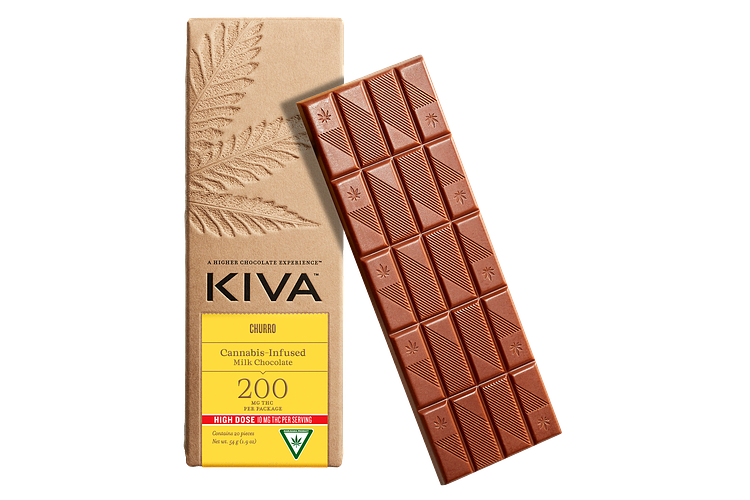Churro Chocolate Bar | 20x10mg | 200mg by Kiva