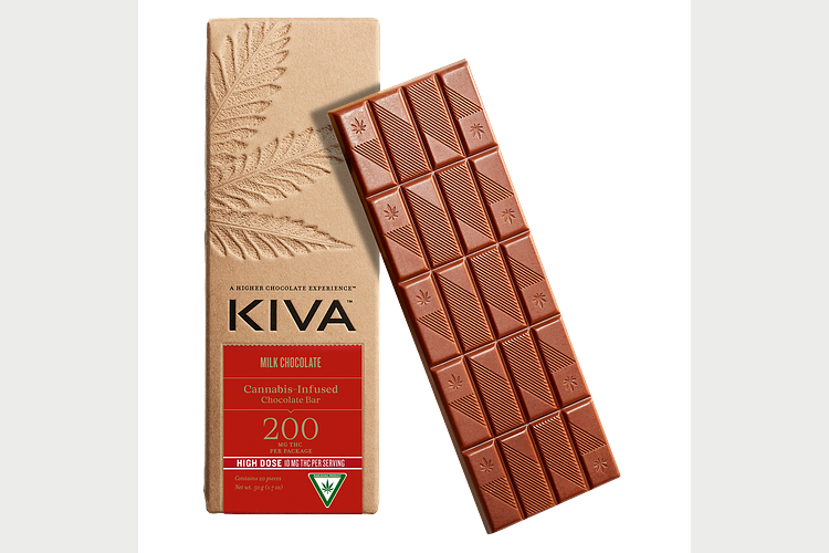Milk Chocolate Bar | 20x10mg | 200mg by Kiva
