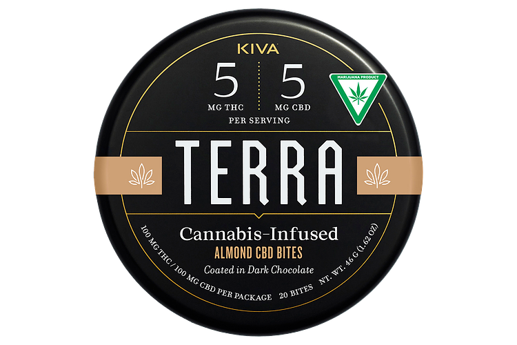 Almond Bites | 5:5 THC:CBD | 100mg by Terra