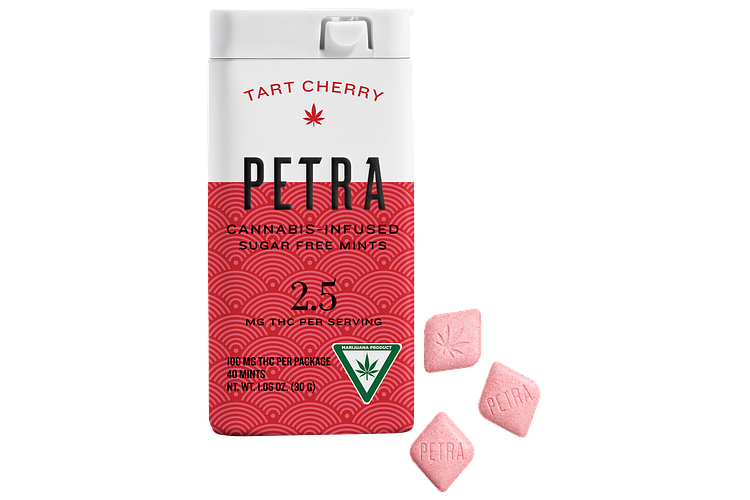 Tart Cherry Mints | 40x2.5mg | 100mg by Petra