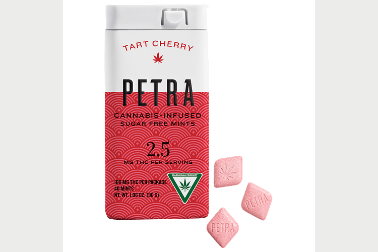 Tart Cherry Mints | 40x2.5mg | 100mg by Petra