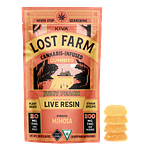 Juicy Peach x Mimosa Live Resin Gummies | 10x20mg | 200mg by Lost Farm