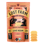 Juicy Peach x Mimosa Live Resin Gummies | 10x20mg | 200mg by Lost Farm