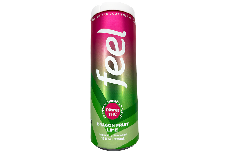 Feel | Dragon Fruit Lime Seltzer | 10mg by Feel