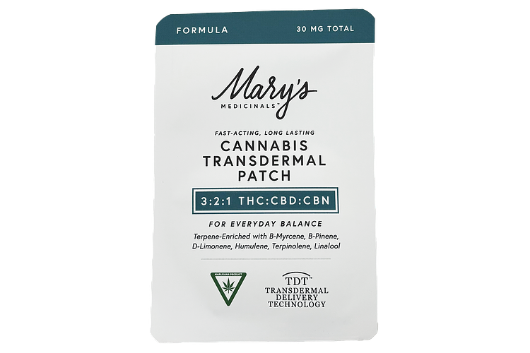 Mary's Medicinals | Formula Transdermal Patch | 3:2:1 THC:CBD:CBN | 15mg by Mary's Medicinals