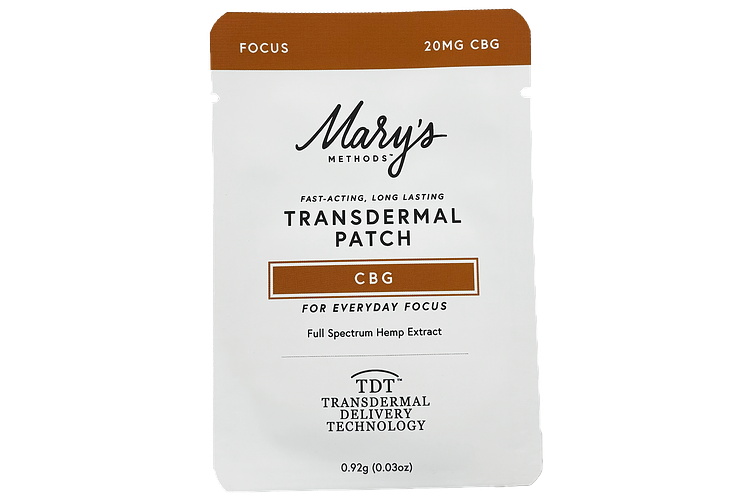 Mary's Medicinals | Focus Transdermal Patch CBG | 20mg by Mary's Medicinals