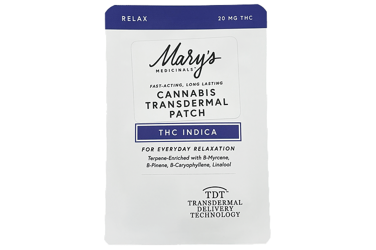Mary's Medicinals | Relax THC Indica Transdermal Patch | 20mg by Mary's Medicinals