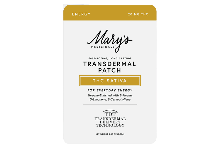 Mary's Medicinals | Energy THC Sativa Transdermal Patch | 20mg by Mary's Medicinals