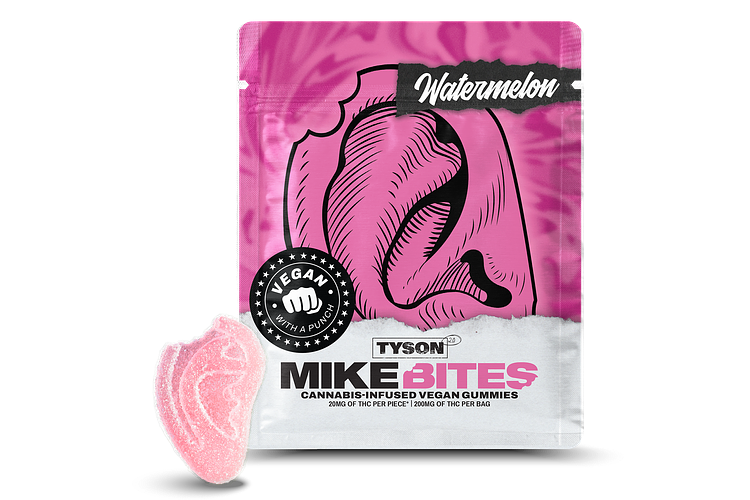 Watermelon Mike Bites Gummies | 10x20mg | 200mg by Tyson 2.0