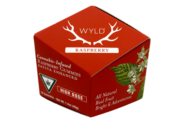Raspberry Gummies | 10x20mg | 200mg by Wyld