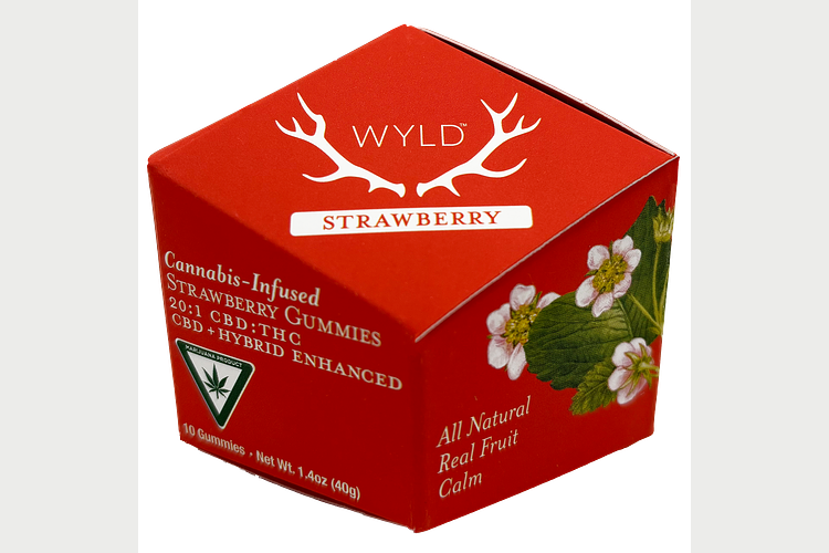 Strawberry Gummies | 20:1 CBD:THC | 10mg by Wyld