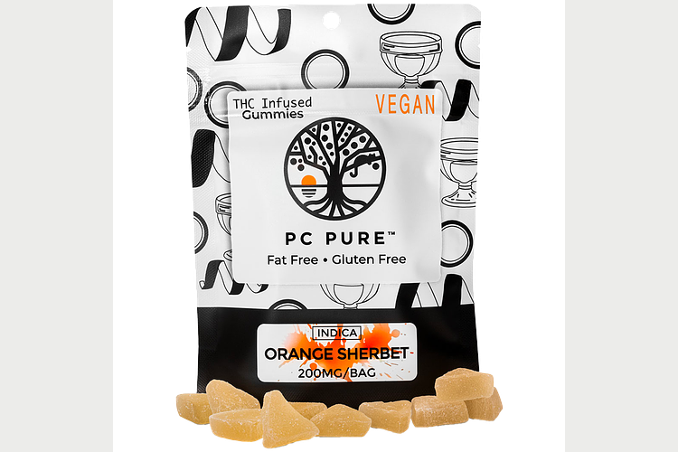 Orange Sherbet Gummies | 10x20mg | 200mg by PC Pure
