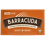 Detroit Edibles | Milk Chocolate Peanut Butter Barracuda Bar | 200mg by Detroit Edibles