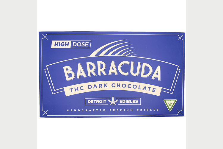 Dark Chocolate Barracuda Bar | 200mg by Detroit Edibles
