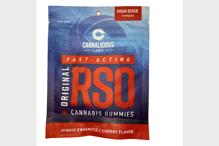 Cherry RSO Gummies | 10x20mg | 200mg by Cannalicious Labs